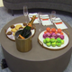 Image for article titled The food that didn’t get eaten on The Bachelor, week 5: A farewell to Bar Cart